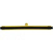 Vikan 7754-6 klassieke vloertrekker 60cm geel, vaste nek, zwarte cassette
