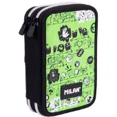 Milan Schultasche Tandem 2 – mit 2 Reißverschlüssen