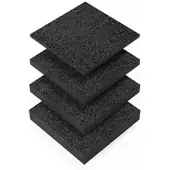 BAUHELD Terrassenpads 90 x 90 x 10 mm 30 Stück