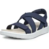 Ecco soft sandal w Sandalette blau in Gr. 41