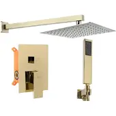 REA Duschgarnitur Fenix Gold + Box