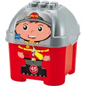 Ecoiffier Abrick Baustein BoxFeuerwehr