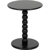 Atmosphera Créateur d'intérieur® Couchtisch chamlo schwarz d38cm - Atmosphera créateur d'intérieur
