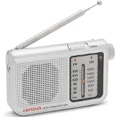 Aiwa RS-55SL, Persönlich, Analog, AM, FM, 88 - 108 MHz, 530 - 1600 kHz, 5,7 cm