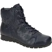 Think! Think MENSCHA Damen Stiefeletten - bequeme Stiefelette blau Freizeit NEU