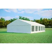 Pártystany-Jičín s.r.o. Partyzelt 8x10m - PVC PREMIUM Feuerfeste - Weiß