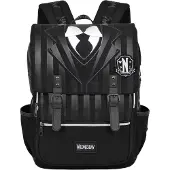 KARACTERMANIA Uniform Wednesday Rucksack Schwarz Schwarz One Size