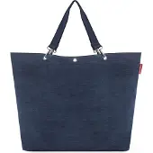 Reisenthel shopper XL, Blau, Polyester, Stoffbeutel, Muster, 35 l, 680 mm