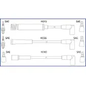 ASTEMO Hüco Zündleitungssatz [Hersteller-Nr. 134202] für Opel