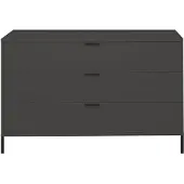 58 aufm Kessel Kommode Erna 119x45x82 Anthrazit matt Lack 14714-Q