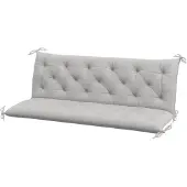 Xdovet 3 Sitzer Bankauflage Bankkissen mit Bändern, Bankpolster für Gartenmöbel Gartenbank150x98x8 cm