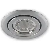 C-Light LED Einbaustrahler CCT GU10 dimmbar SSD004 chrom glänzend 5,5W 230V