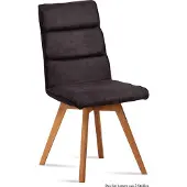 58 aufm Kessel Esszimmerstuhl (2er-Set) Dixie 47x92x60 Eiche geölt/Espresso