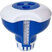 PWS Tabletten-Dosierflasche - mittelgroß mit Thermometer