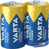Varta Longlife Power D Blister 2 4920121422 16500mAh 2 Stück Packung mit 6 Stück