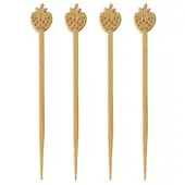 Papstar 1000 Fingerfood - Picker pure 9 cm Strawberry