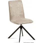 58 aufm Kessel Esszimmerstuhl drehbar (4er-Set) Deanne 47x92x60 Schwarz/Natur