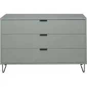 58 aufm Kessel Kommode Erna 119x45x82 Pinie Green matt Lack 14716-D