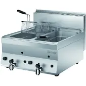 Bartscher Gas-Fritteuse 650, 2x8L, TG