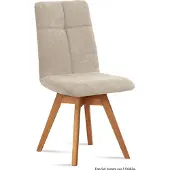 58 aufm Kessel Esszimmerstuhl drehbar (8er-Set) Dorea 47x92x60 Eiche geölt/Natur