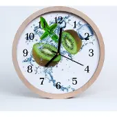 Tulup Holzuhr 20fi cm wanduhr - Kiwi Runde Loft