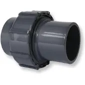 Paradies Pool PVC-U FlexFit Übergangsverschraubung Ø 50 mm Klemm x Ø 50 mm Klebemuffe