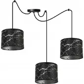 Light11 HOME Spinnen Pendelleuchte Silber – Moderne Hängelampe mit Lampenschirm Deckenleuchte Design