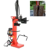 HECHT 6110 Holzspalter stehend | 10 Tonnen | 230 V | 3000 W | 30 cm | bis 70 cm langes Holz