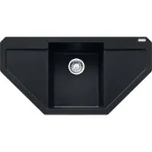 Franke Maris Einbauspüle Fragranitspüle MRG 612-97 E BlackMatt Druckknopf Edelstahl ab 45 cm 114.0627.371 - inkl.