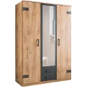 Freiraum Kleiderschrank Drehtürenschrank Schrank Schlafzimmerschrank "Cheston III"