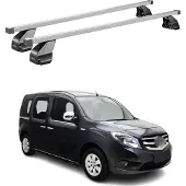 Menabo Dachträger Grundtäger für Mercedes Citan W415 2012-2021 75kg Stahl Silber