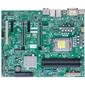 Supermicro X13SAE - Motherboard - ATX - LGA1700 Sockel - W680 Chipsatz - USB 3.2 Gen 1, USB 3.2 Gen 2, USB-C Gen 2x2 - Gigabit LAN, 2.5 Gigabit LAN - Onboard-Grafik (CPU erforderlich)
