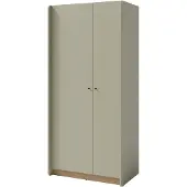 Masseno Drehtürenschrank VETTA 90/195/52cm 2-türig Grün