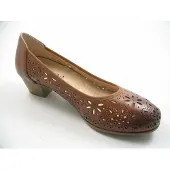 Caprice Damen Pumps, Trotteur braun Gr. 31/2