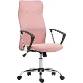 HOMCOM Bürostuhl Ergonomischer Schreibtischstuhl mit Armlehne hoher Rückenlehne
