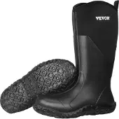 Sweiko Arbeitsschuhe Schutzschuhe Neopren-Arbeitsstiefel aus Gummi Größe 12 US