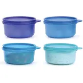 OEM Mini-Kühlbox 200 ml in Lichtblau, Blau und Dunkelblau, Mini Panorama-Design