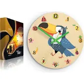 ModernClock , wanduhr, Silent Wanduhr, Wanduhr für Kinder Tucan 30cm