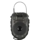 M-Wave M Wave Aufrollbares Kabelschloss 88g Taschenschloss Retractable Cable Lock