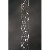 Konstsmide Deko Lichternetz silber 60 Lampen klar 270x10cm innen 1344-900