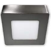C-Light 6 W - LED Aufbauleuchte eckig 230 V - alu gebürstet