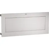 Kwc AR Abfallabwurfklappe, RODAN, Edst., 330x53x195 mm, Einbau von oben/vorn