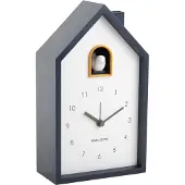 Karlsson Kuckucksuhr Wecker Alarm Clock Modern Cuckoo Dark Blue