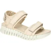 Ecco GRUUV SOL Damen Sandale - Sandaletten beige Freizeit NEU