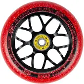 Eagle Supply Stunt-Scooter Rolle X6 Core 120mm Candy schwarz/Pu rot Glitter