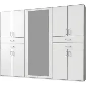 Wimex Kleiderschrank Taiga Drehtürenschrank 270x58x210cm weiß 10-türig