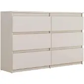 Lookway Moderne Kommode HANA M6, Kaschmir 120cm