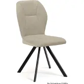 58 aufm Kessel Esszimmerstuhl drehbar (8er-Set) Diana 51x92x60 Schwarz/Natur