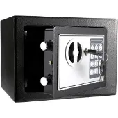 Gistuch Elektronisches Digital-Ziffernblatt-Schloss, Sicherheitsbox aus Stahl für Zuhause/Büro
