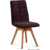 58 aufm Kessel Esszimmerstuhl drehbar (8er-Set) Dorea 47x92x60 Eiche geölt/Espresso